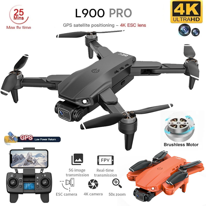 Drone Camera 4K - L900 Pro GPS Drone 4K Professionelle