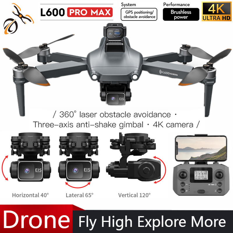 Drone Camera 4K - L600 PRO MAX Professionelle Drei-Achsen Gimbal