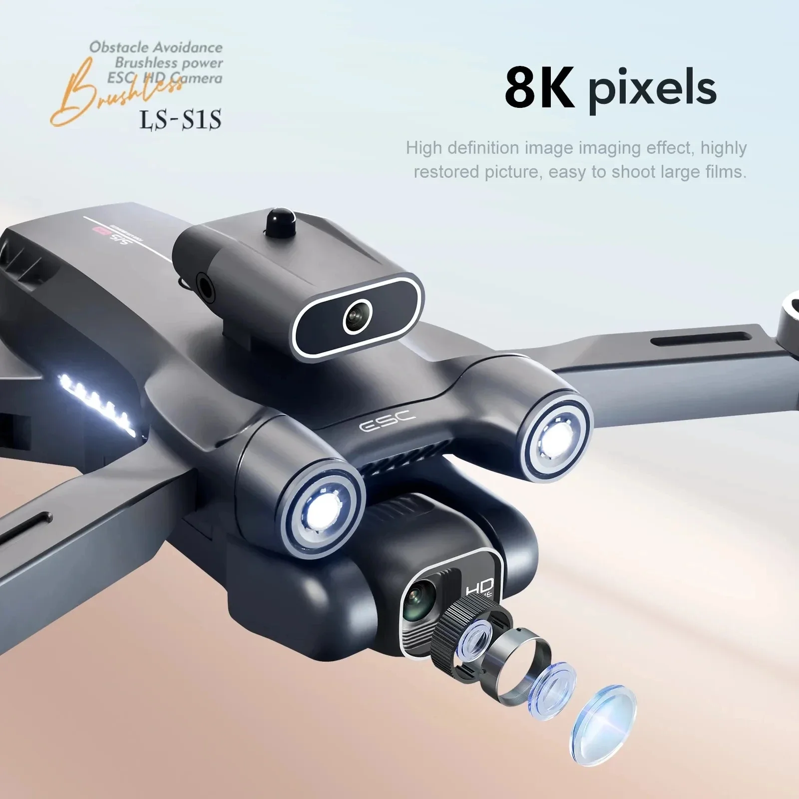 Neue s1s 5g gps drohnen kamera – Drone Camera 4K Bewertung und Preis