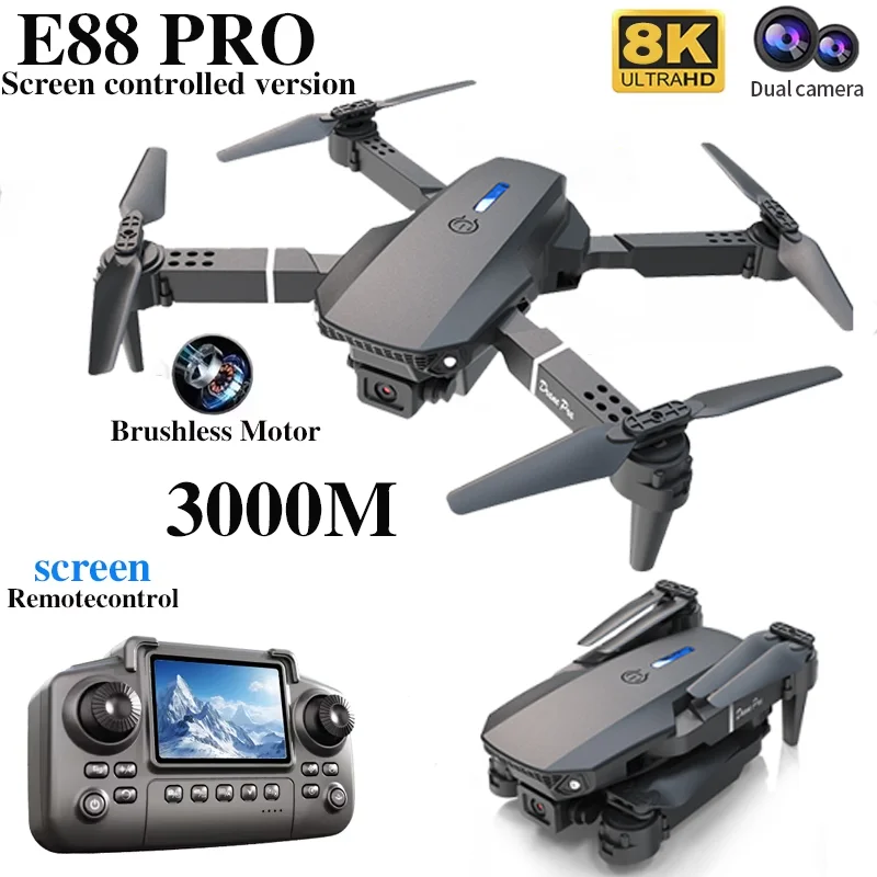 Professionelle E88 PRO Drohne  – Drone Camera 4K Bewertung und Preis