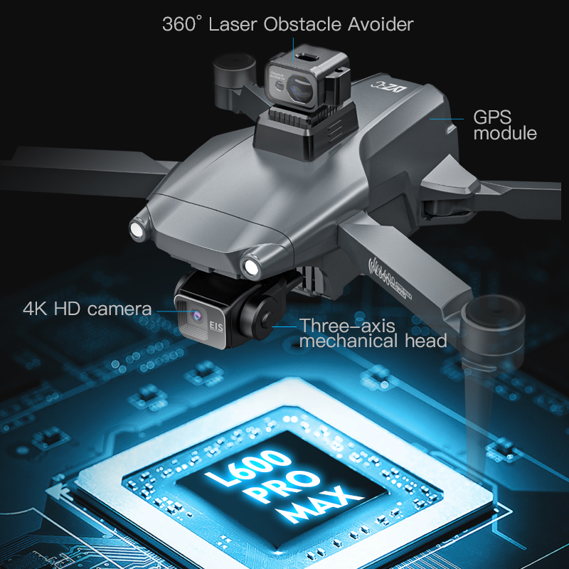L600 PRO MAX Professionelle Dr – Drone Camera 4K Bewertung und Preis
